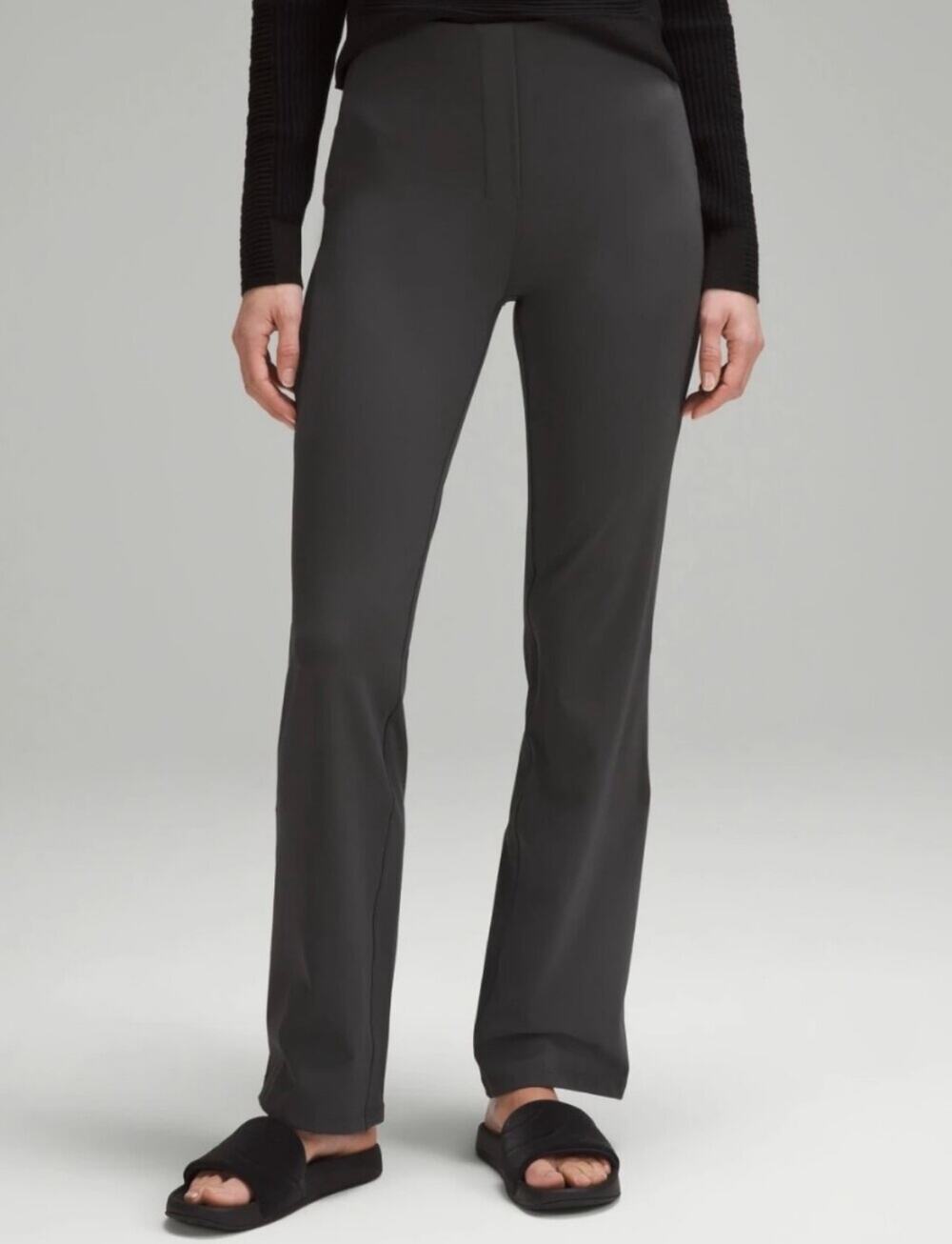 Lululemon Smooth Fit Pull-On High-Rise Pant In Graphite Grey